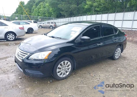 2015 Nissan Sentra S из США, поврежденный, VIN 3N1AB7APXFY243545